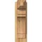 Ekena Millwork Merced Craftsman Rough Sawn Outlooker, Western Red Cedar, 6"W x 12"D x 20"H OUT06X12X20MRC04RWR - alternate 4